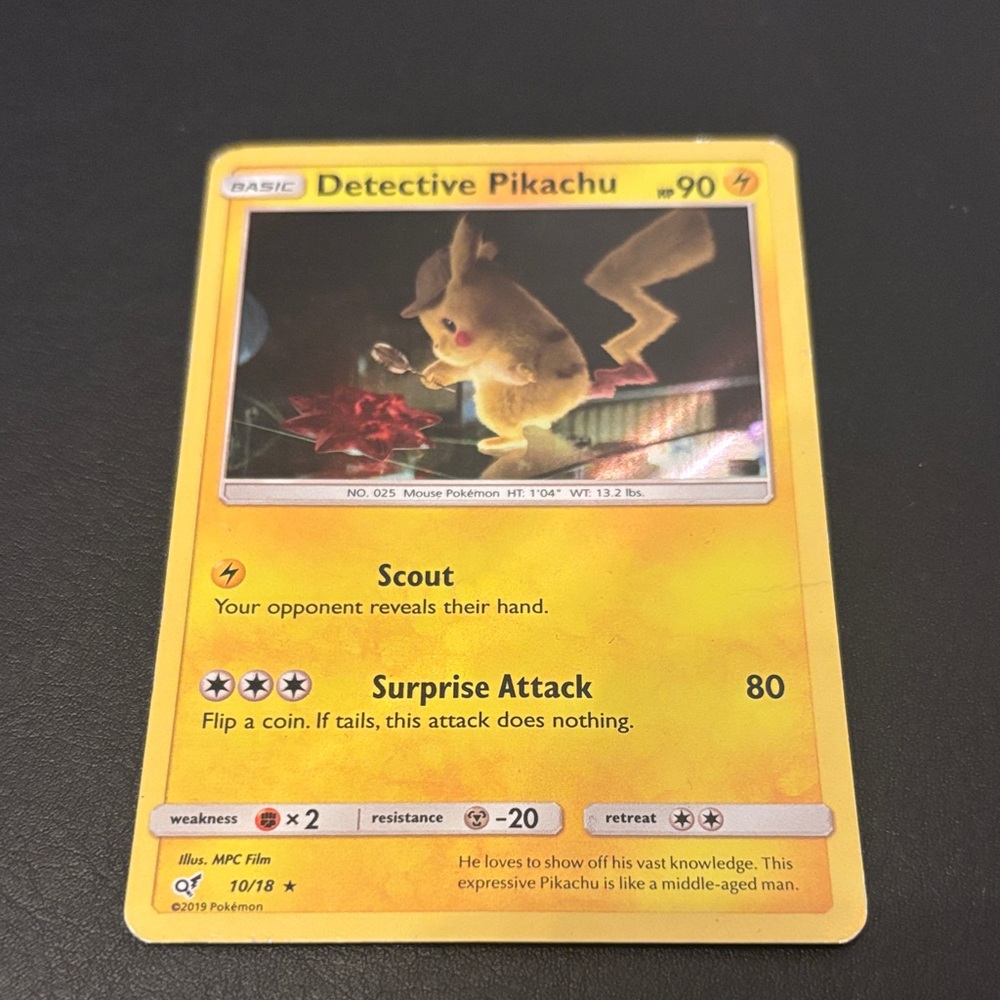 Pokemon Detective Pikachu Limited Edition